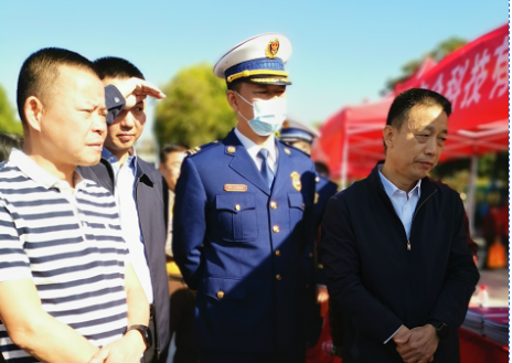 呼和浩特健铭家庭娱乐中心有限公司参加河源市 2021 年新《安全生产法》 宣传周