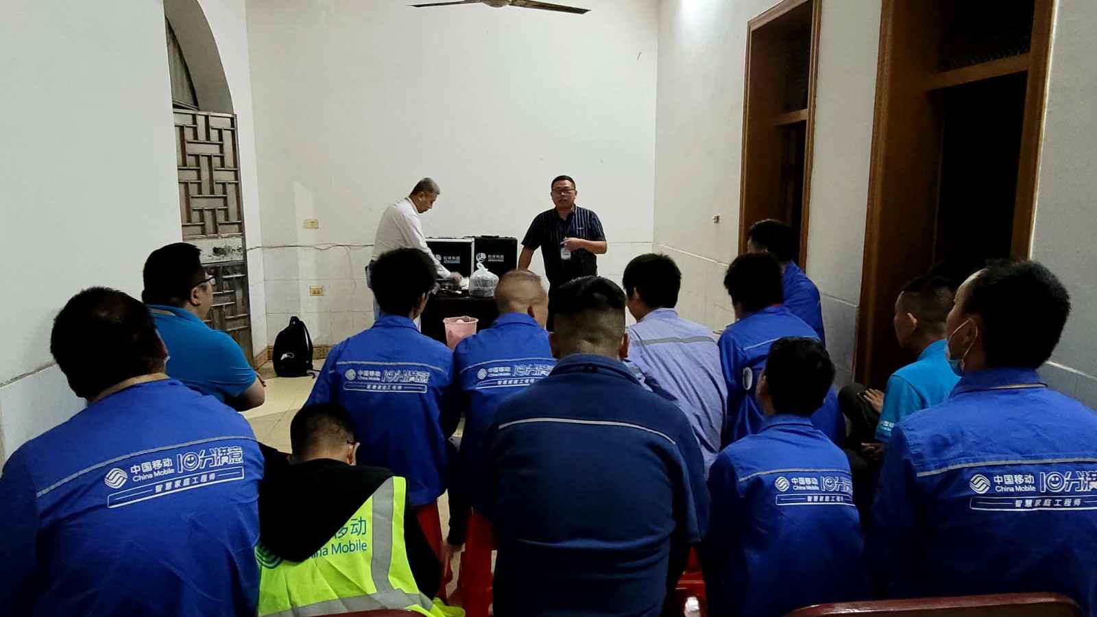 呼和浩特健铭家庭娱乐中心有限公司为中移铁通有限公司安全用电培训